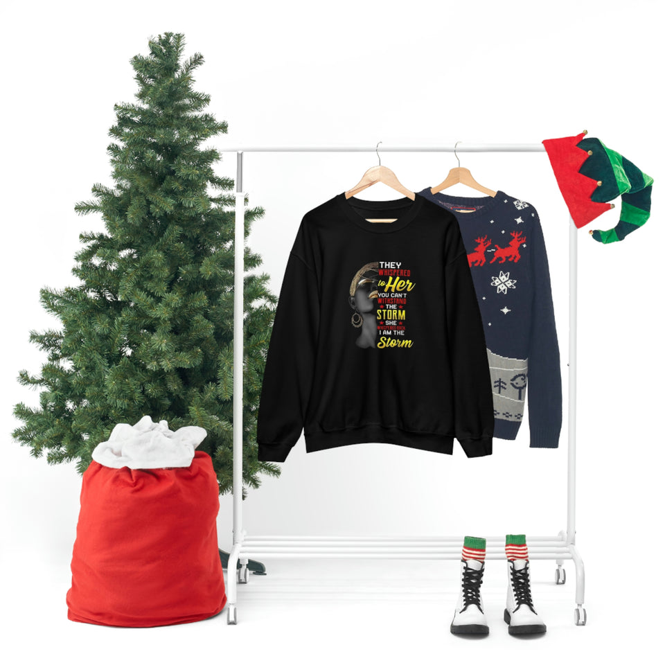 They Whispered Unisex Heavy Blend™ Crewneck Sweatshirt