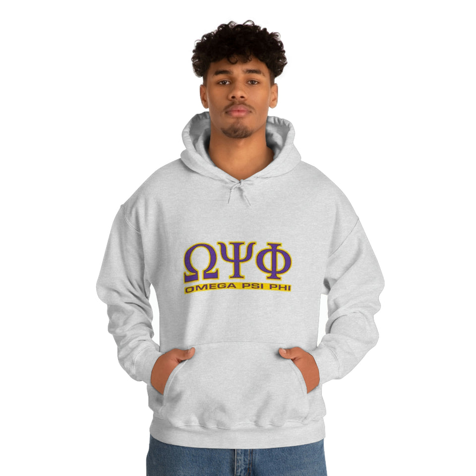 Omega Psi Phi Unisex Heavy Blend™ Hooded Sweatshirt