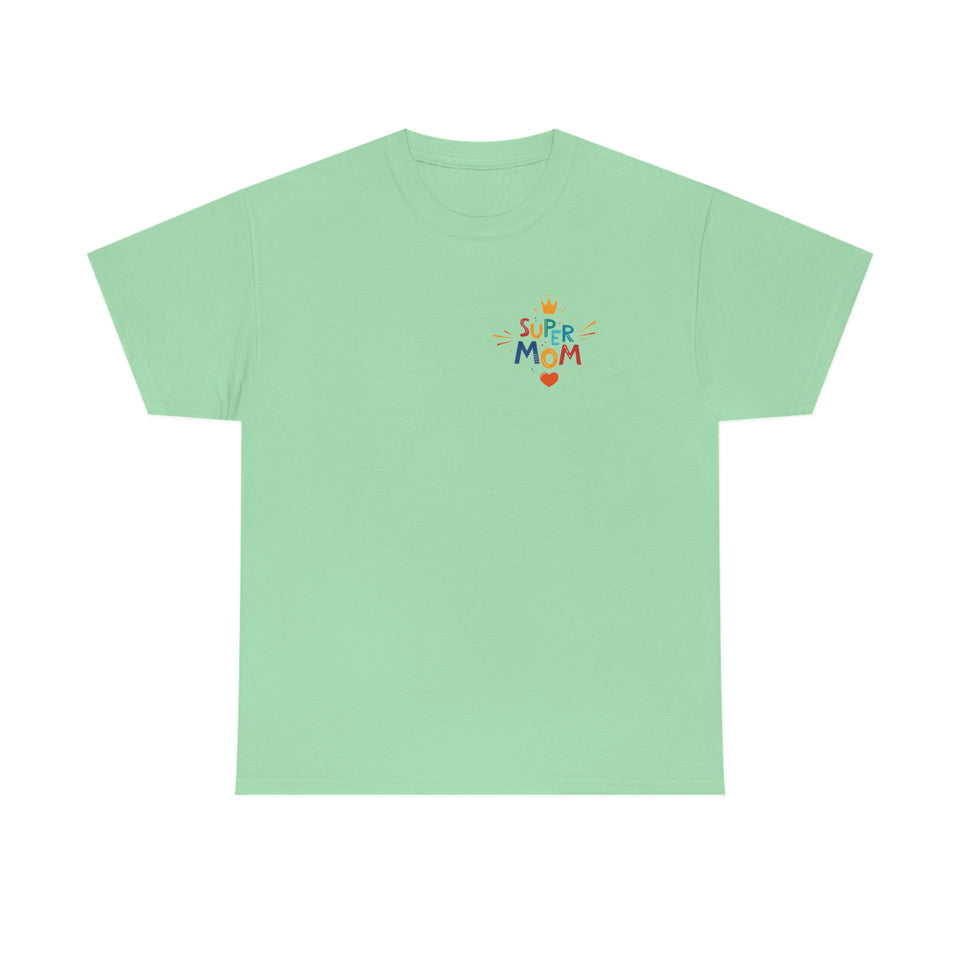Super Mom Unisex Heavy Cotton Tee
