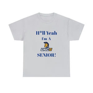 H*ll Yeah! UNCG Senior Unisex Heavy Cotton Tee