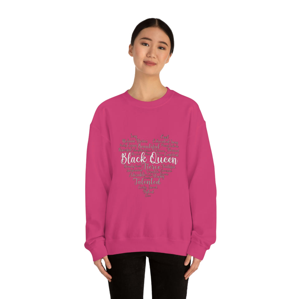Black Queen Crewneck Sweatshirt