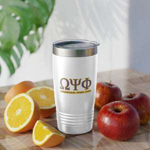 Omega Psi Phi Ringneck Tumbler, 20oz