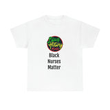 Black Nurses Matter Cotton Tee