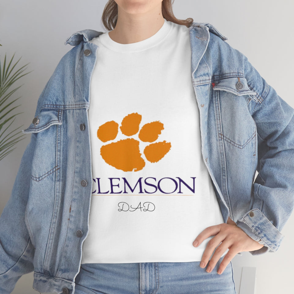Clemson University Dad Cotton Tee