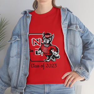 NC State Class of 2023 Unisex Heavy Cotton Tee