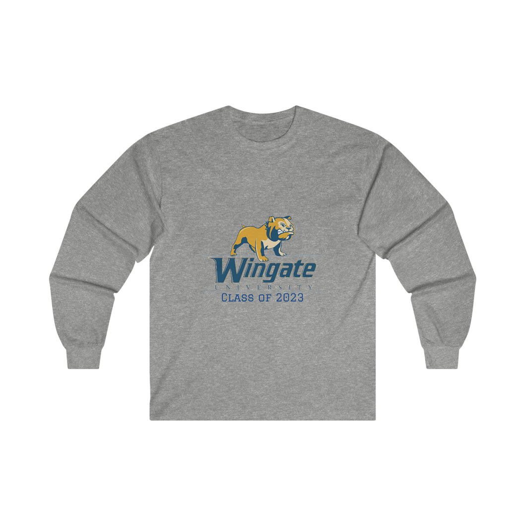 Class of 2023 Wingate Ultra Cotton Long Sleeve Tee