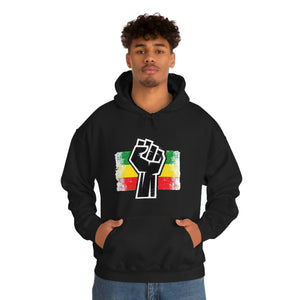 Black Fist Unisex Heavy Blend™ Hooded Sweatshirt