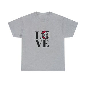 LOVE Belmont Abbey Unisex Heavy Cotton Tee