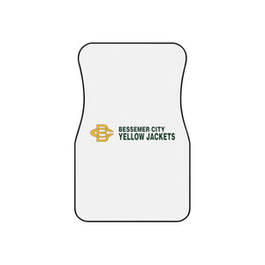 Bessemer City Yellow Jackets Car Mats (2x Front)