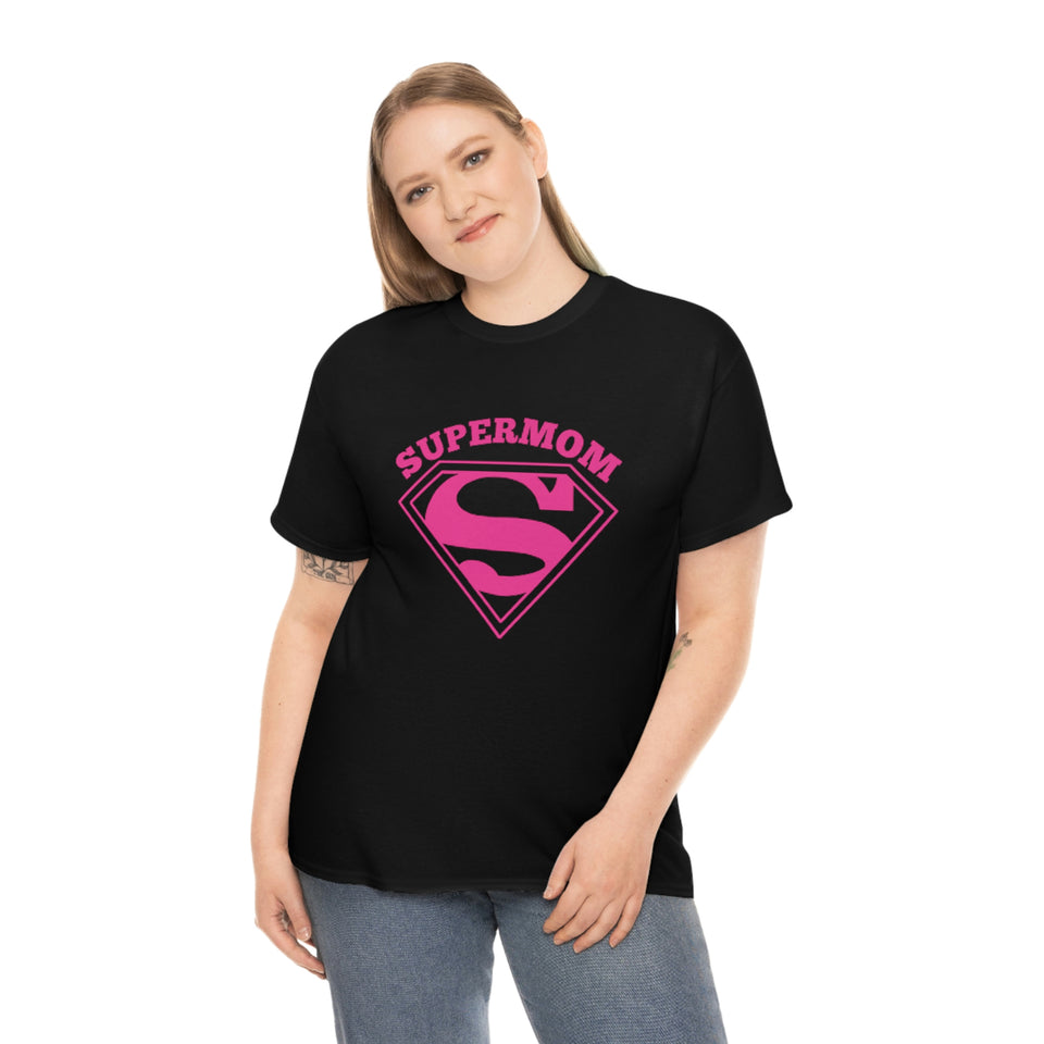 Super Mom Unisex Heavy Cotton Tee