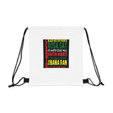Celebrating Black History Month Outdoor Drawstring Bag