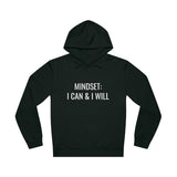 Mindset: I Can & I Will Unisex Drummer Hoodie