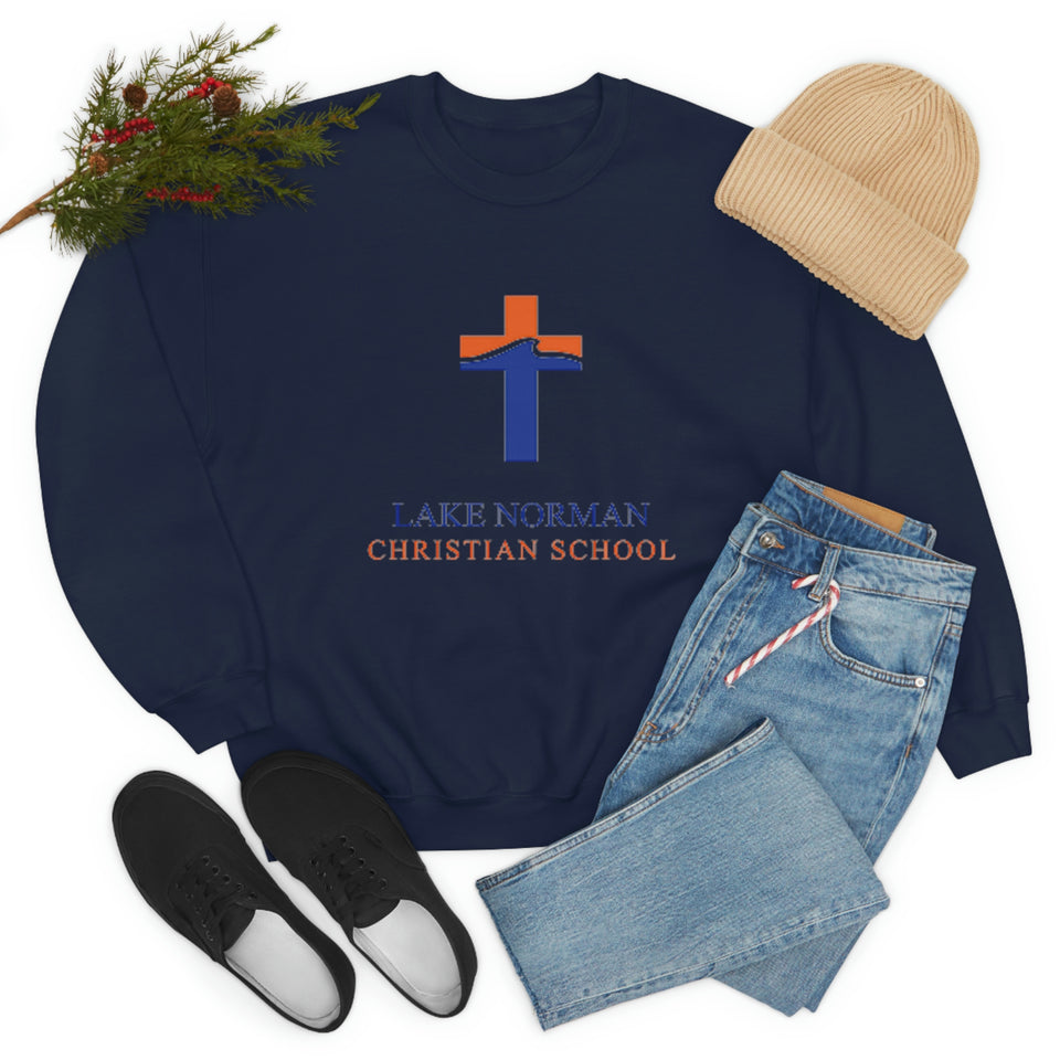 Lake Norman Christian School Unisex Heavy Blend™ Crewneck Sweatshirt