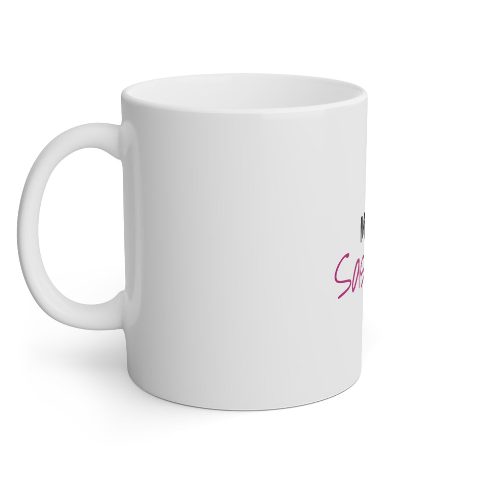 Mood Sassy AF White Mug, 11oz