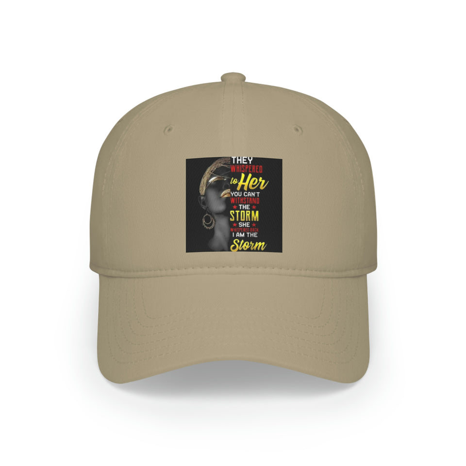 They Whispered Low Profile Baseball Cap