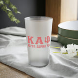Kappa Alpha Psi Frosted Pint Glass, 16oz