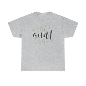 Best Aunt Ever Unisex Heavy Cotton Tee