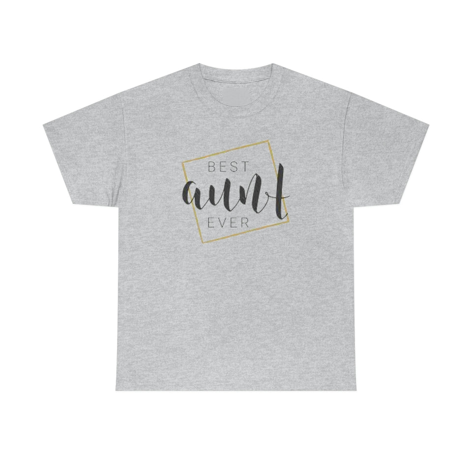 Best Aunt Ever Unisex Heavy Cotton Tee