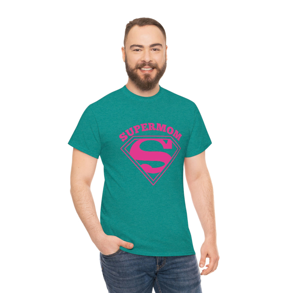 Super Mom Unisex Heavy Cotton Tee
