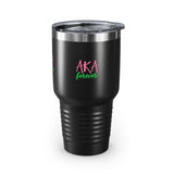 AKA Forever Ringneck Tumbler, 30oz (Small Lettering)