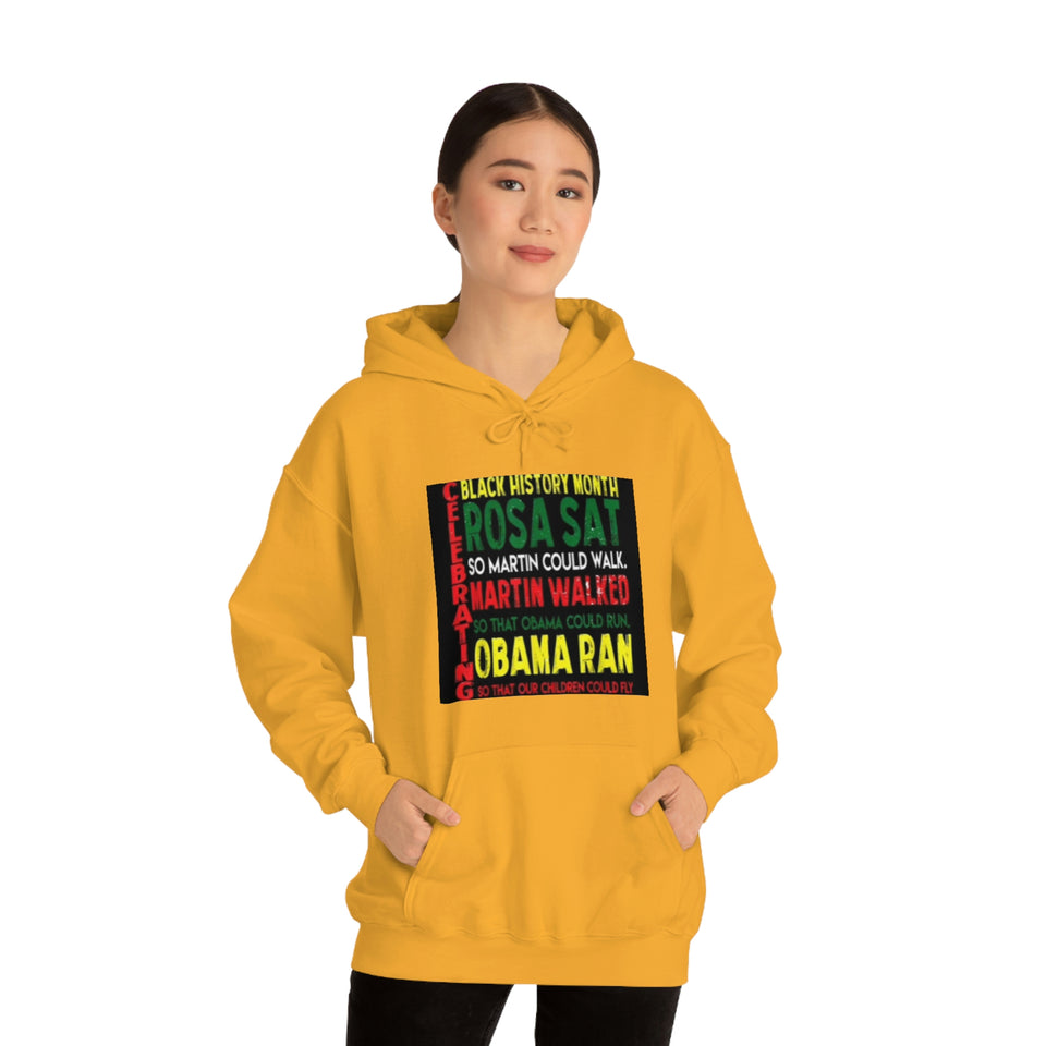 Celebrating Black History Month Unisex Heavy Blend™ Hooded Sweatshirt