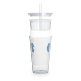 UNC Alumni Plastic Tumbler with Straw