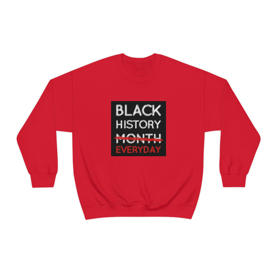 Black History Everyday Unisex Heavy Blend™ Crewneck Sweatshirt