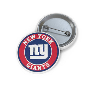 New York Giants Custom Pin Buttons