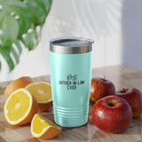 Best Mother In Law Ever Ringneck Tumbler, 20oz