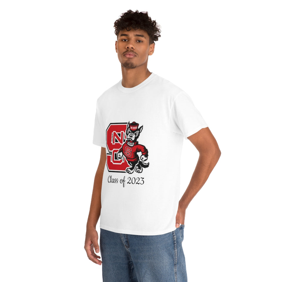 NC State Class of 2023 Unisex Heavy Cotton Tee