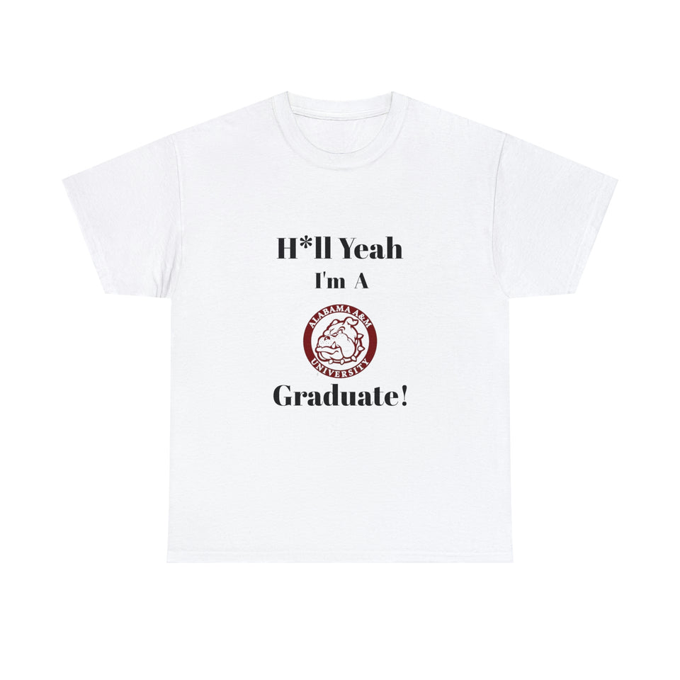 H*ll Yeah Alabama A&M Unisex Heavy Cotton Tee