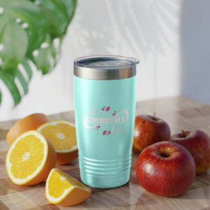 Best Godmother Ever Ringneck Tumbler, 20oz