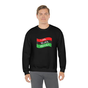 I Am Black History Unisex Heavy Blend™ Crewneck Sweatshirt