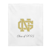 North Gaston Class of 2023 Velveteen Plush Blanket