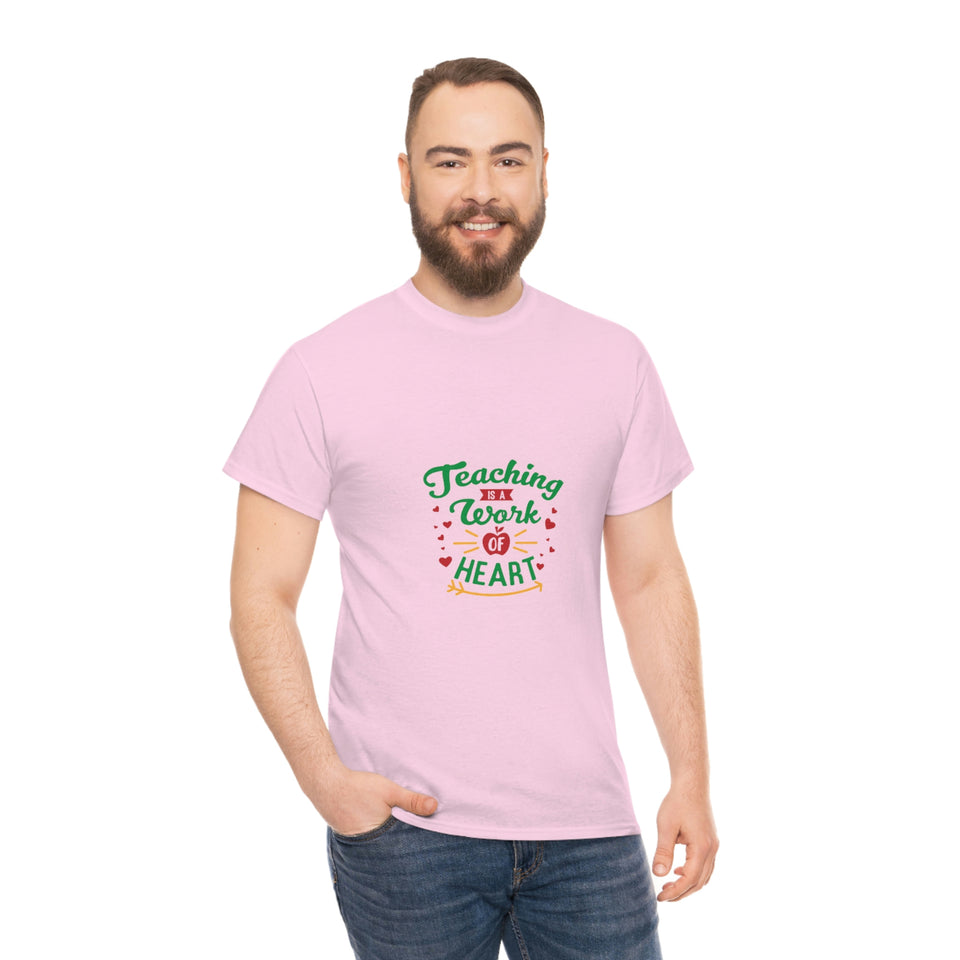 Work of Heart Cotton Tee