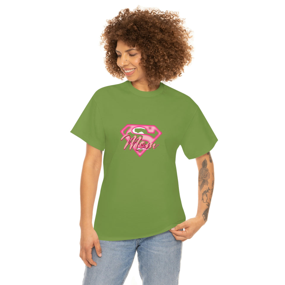 Today's Single Mom Superwoman Unisex Heavy Cotton Tee