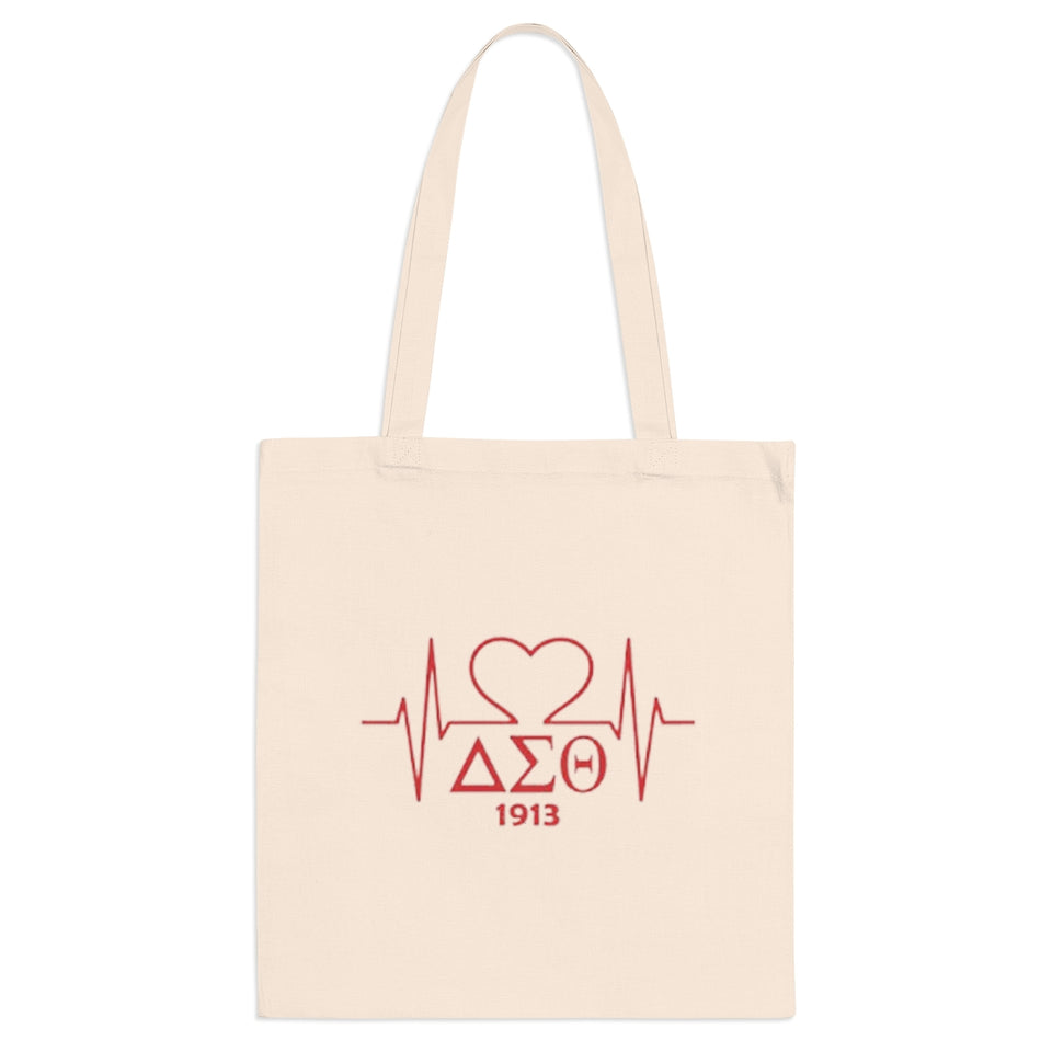 Delta Heartbeat Tote Bag
