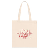 Delta Heartbeat Tote Bag