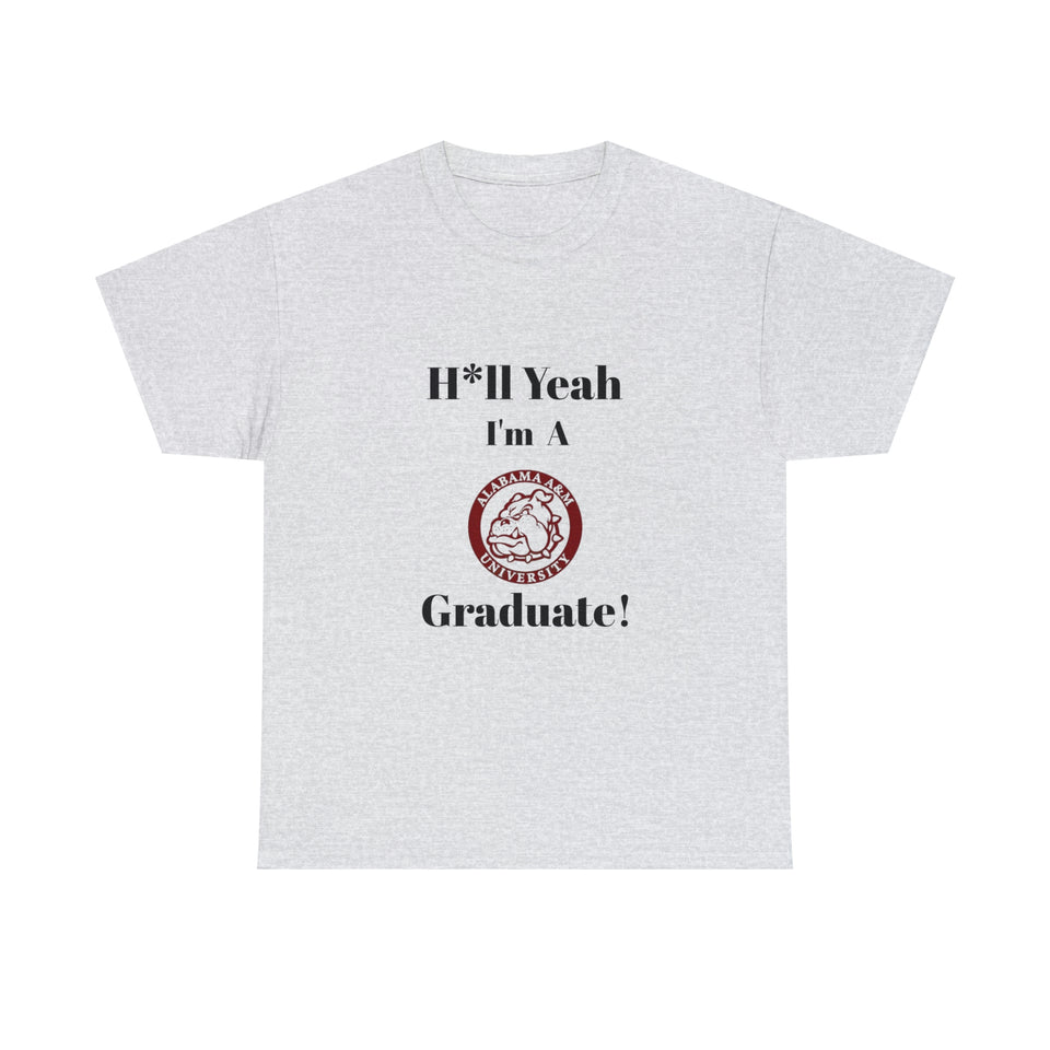 H*ll Yeah Alabama A&M Unisex Heavy Cotton Tee