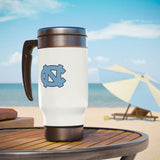 UNC Travel Mug with Handle, 14oz