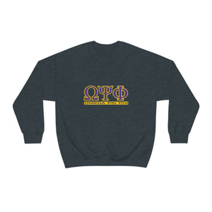 Omega Psi Phi Unisex Heavy Blend™ Crewneck Sweatshirt