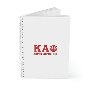 Kappa Alpha Psi Spiral Notebook
