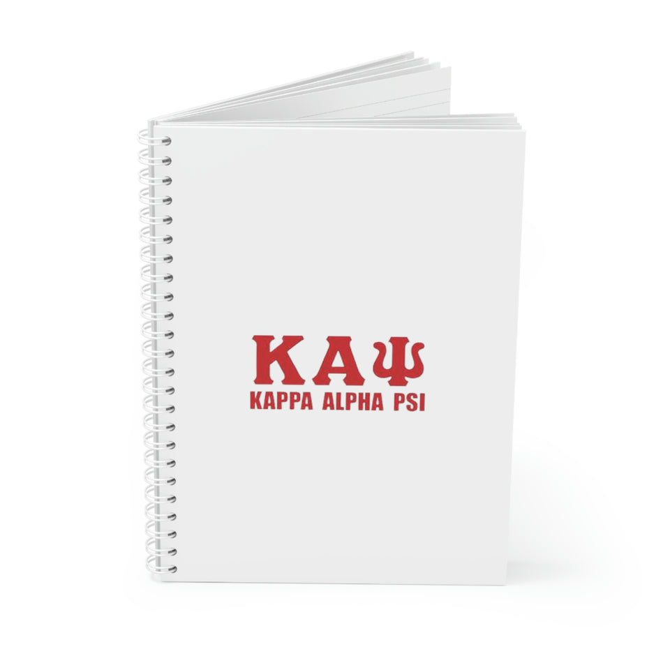 Kappa Alpha Psi Spiral Notebook