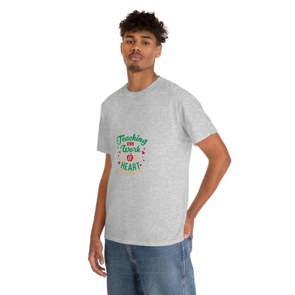 Work of Heart Cotton Tee