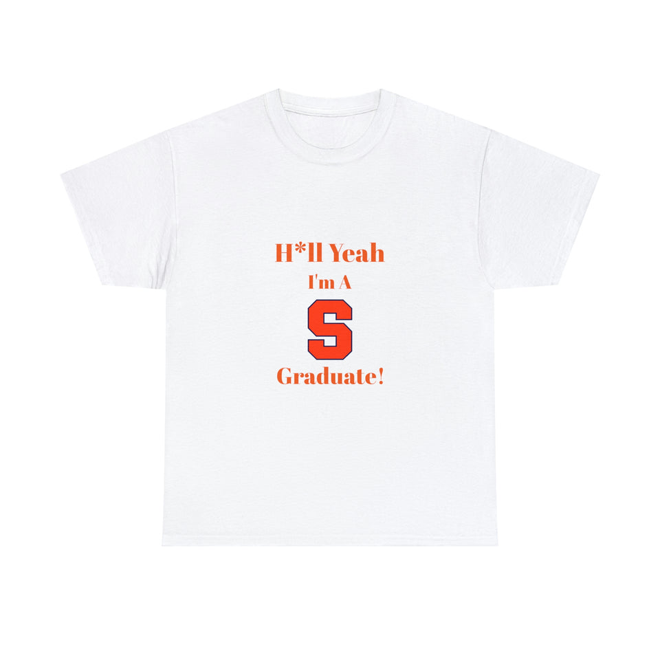 H*ll Yeah! Syracuse University Unisex Heavy Cotton Tee