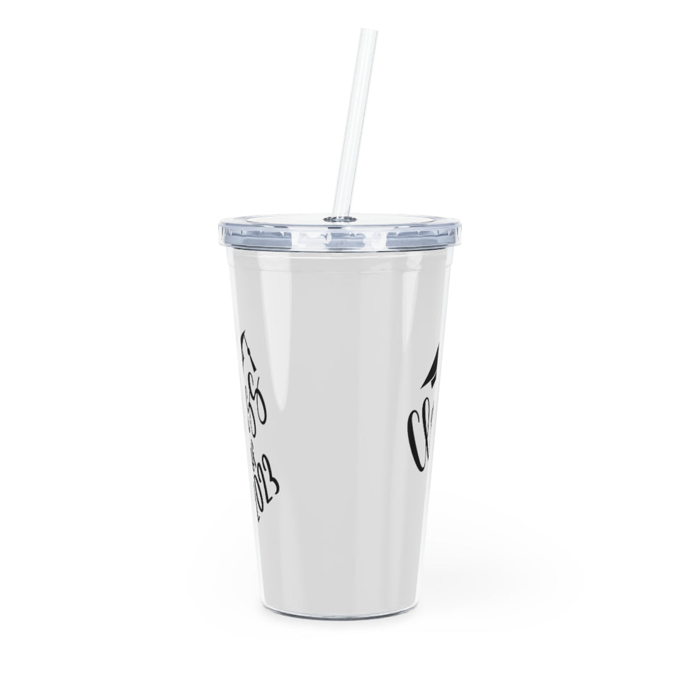 Class of 2023 Plastic Tumbler with Straw