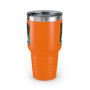 Black Nurse Ringneck Tumbler, 30oz