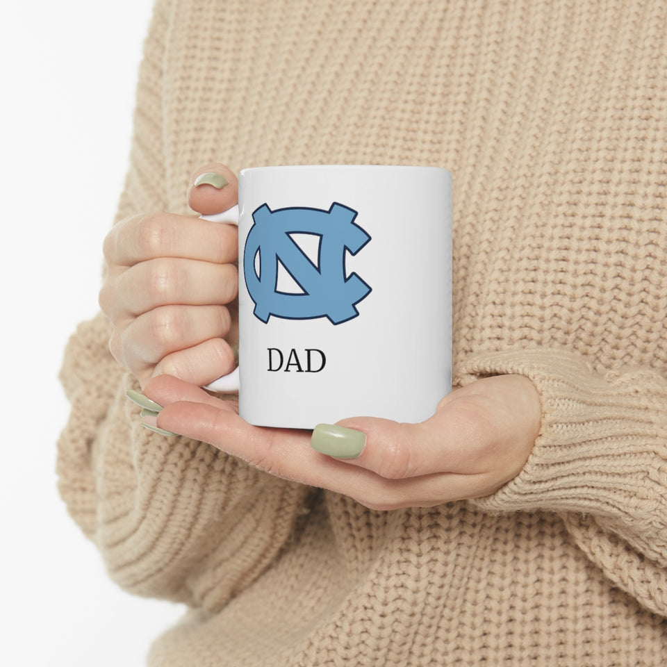 UNC Dad Ceramic Mug 11oz