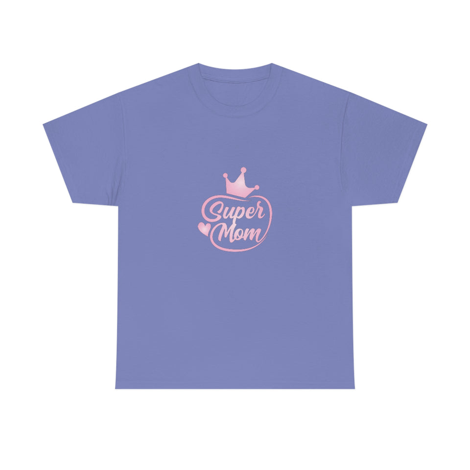 Super Mom Unisex Heavy Cotton Tee