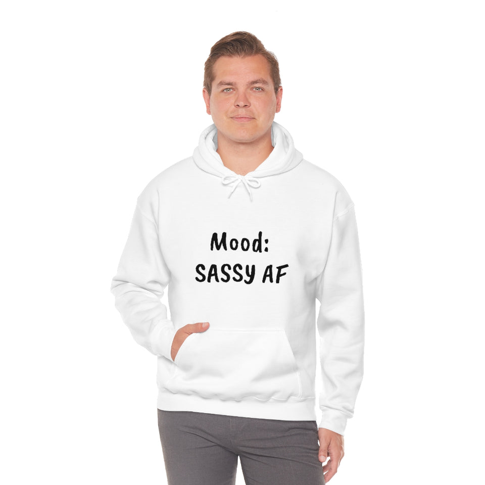 Mood: Sassy AF Unisex Heavy Blend™ Hooded Sweatshirt